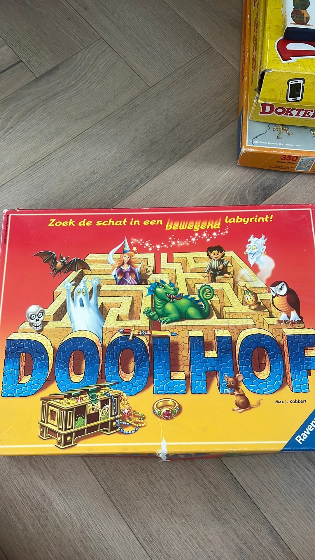 Doolhof spel, Hobby en Vrije tijd, Gezelschapsspellen | Bordspellen, Ophalen, Zo goed als nieuw