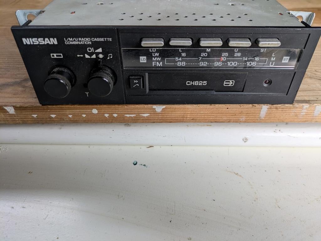 Autoradio Nissan Oldtimer Youngtimer Clarion Radio, Ophalen of Verzenden, Audio