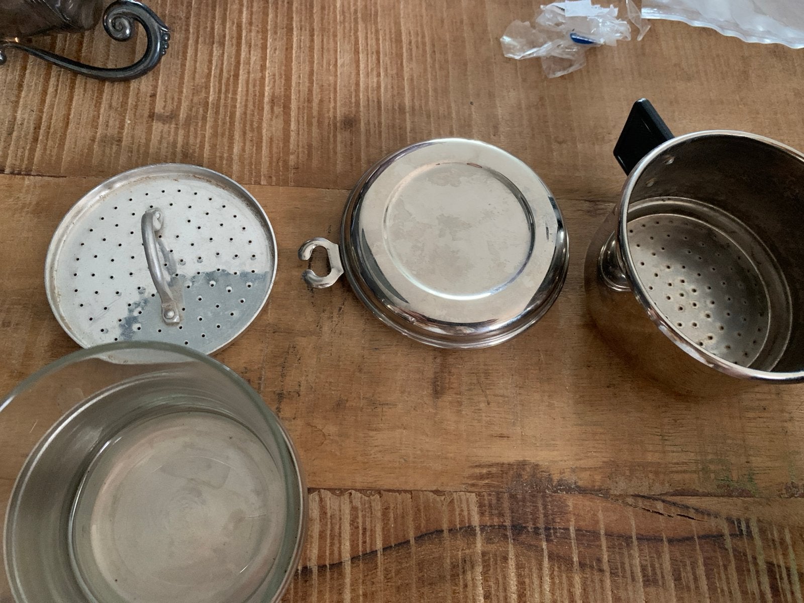 Vintage DUROBOR koffiezetapparaat camping met doos, Gebruikt, Overige modellen, Gemalen koffie, Ophalen of Verzenden