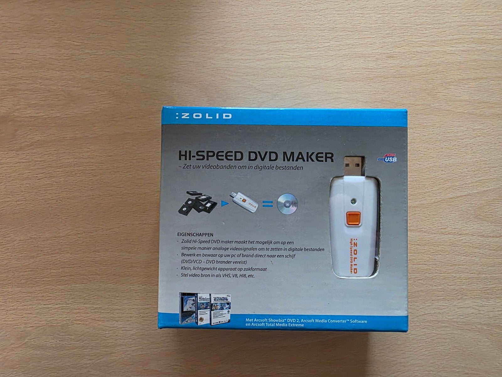 Zolid  DVD Maker USB, Computers en Software, Optische drives, Dvd, Ophalen of Verzenden