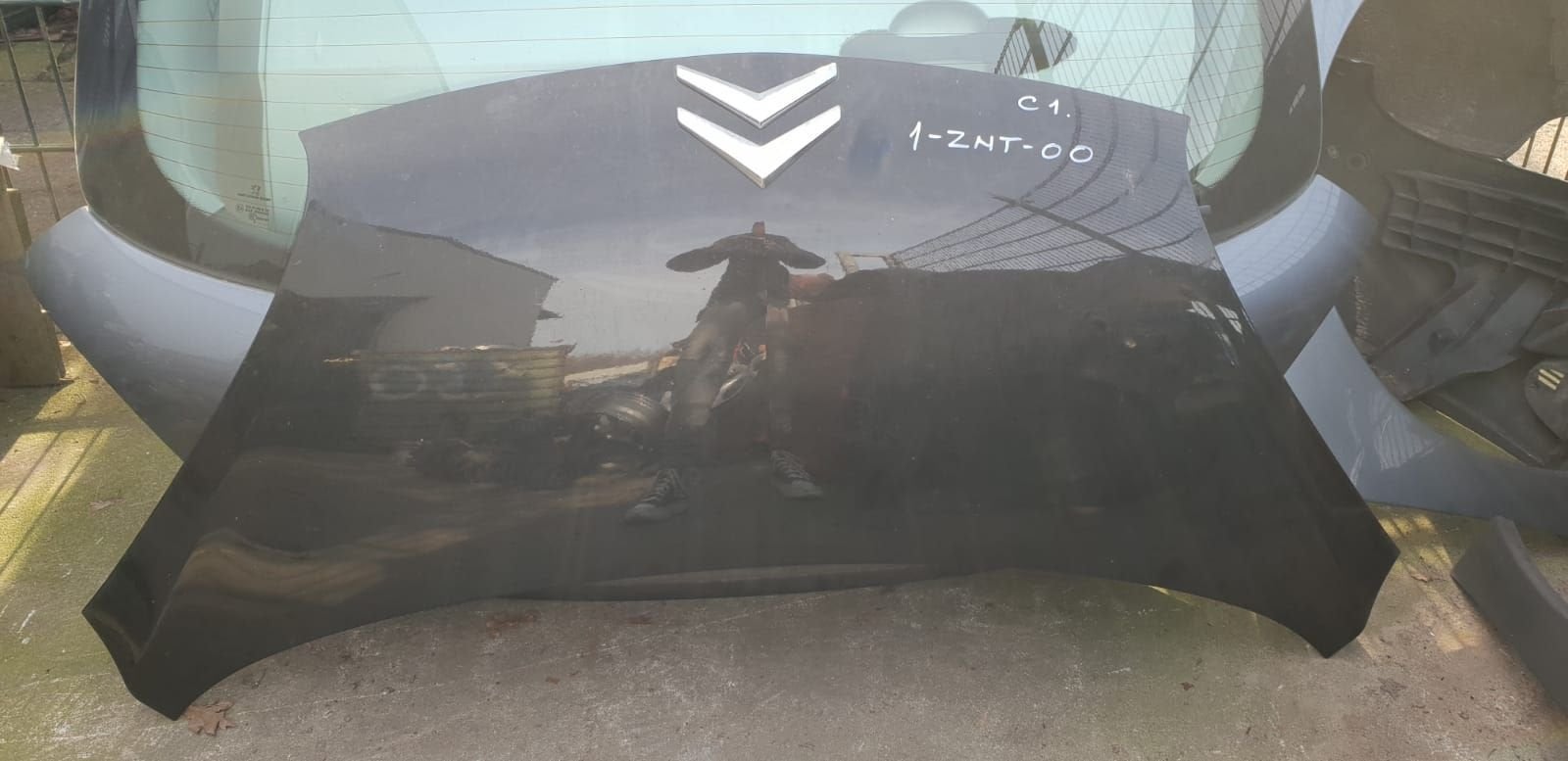 CITROËN  C1  MOTORKAP BJ 2007, Gebruikt, -, -, Ophalen of Verzenden