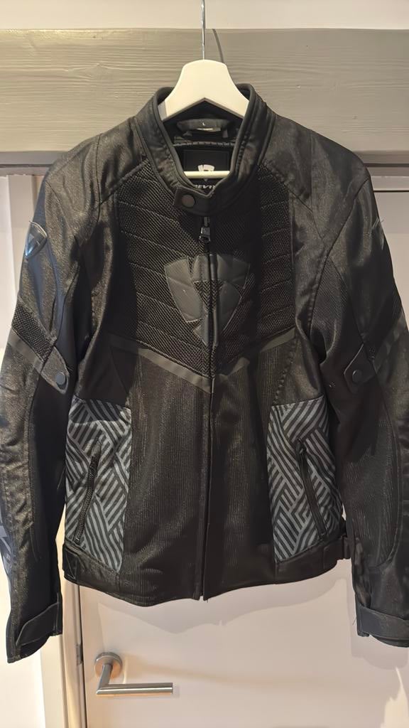 Revit motorjas Maat L valt als een M, Ophalen of Verzenden, Tweedehands, Dames, Jas | textiel