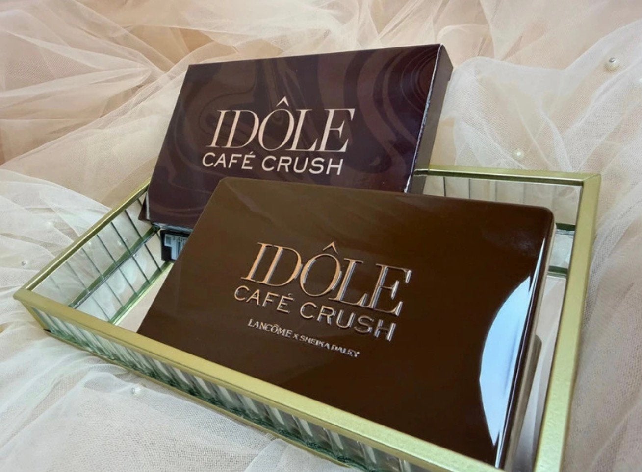 Nieuwe Lancome Idôle Café Crush Palette, Ophalen of Verzenden, Nieuw