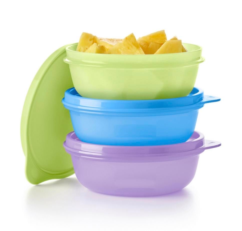 Tupperware Ruimtekomen 300 ml per stuk- Nieuw!, Ophalen of Verzenden, Nieuw, Blauw, Bak of Kom