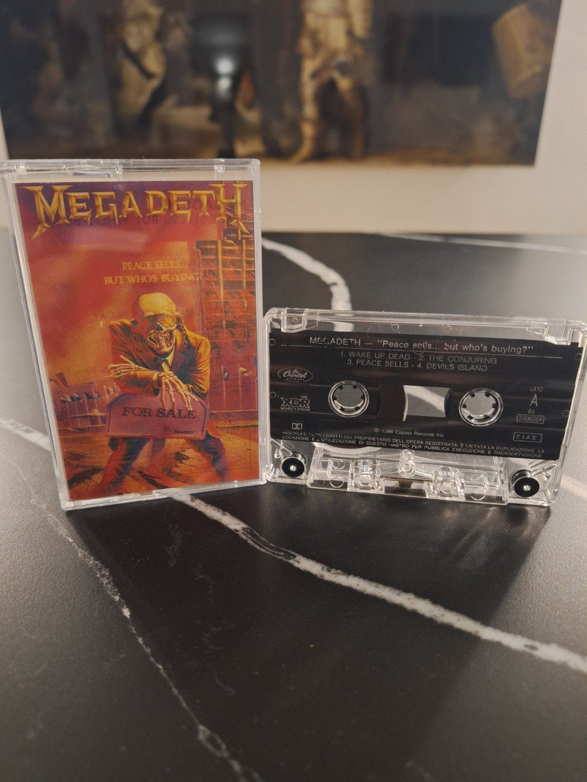 Megadeth - Peace Sells... But Who's Buying? (Cassette), 1 bandje, Ophalen of Verzenden, Zo goed als nieuw, Origineel