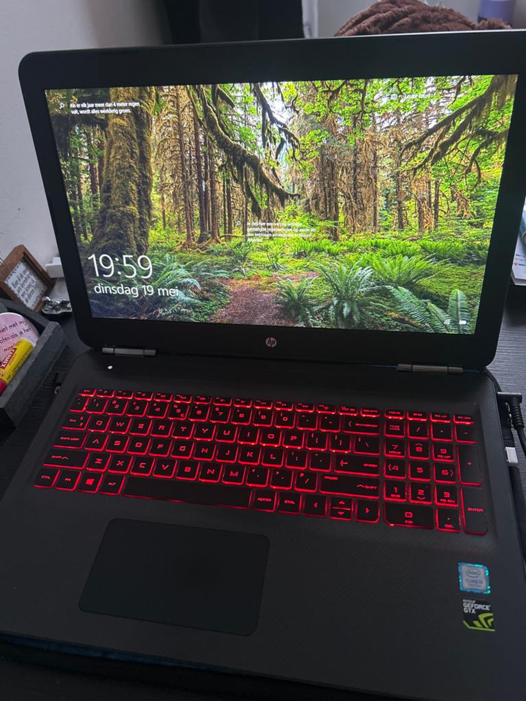 HP Omen Gaming Laptop - i5-7300HQ, GTX 1050, 8GB RAM, Ophalen, Gebruikt, 2 tot 3 Ghz, 8 GB