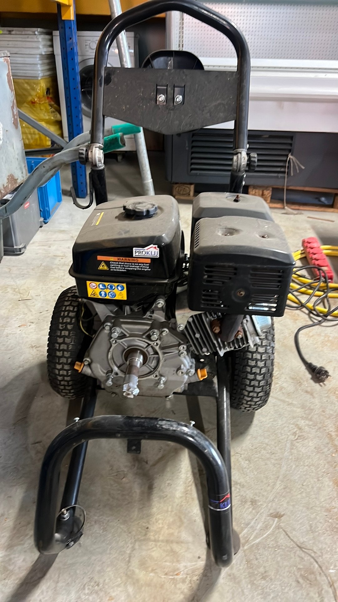 Benzinemotor, Tuin en Terras, Hogedrukreinigers, Ophalen, Zo goed als nieuw, Benzine