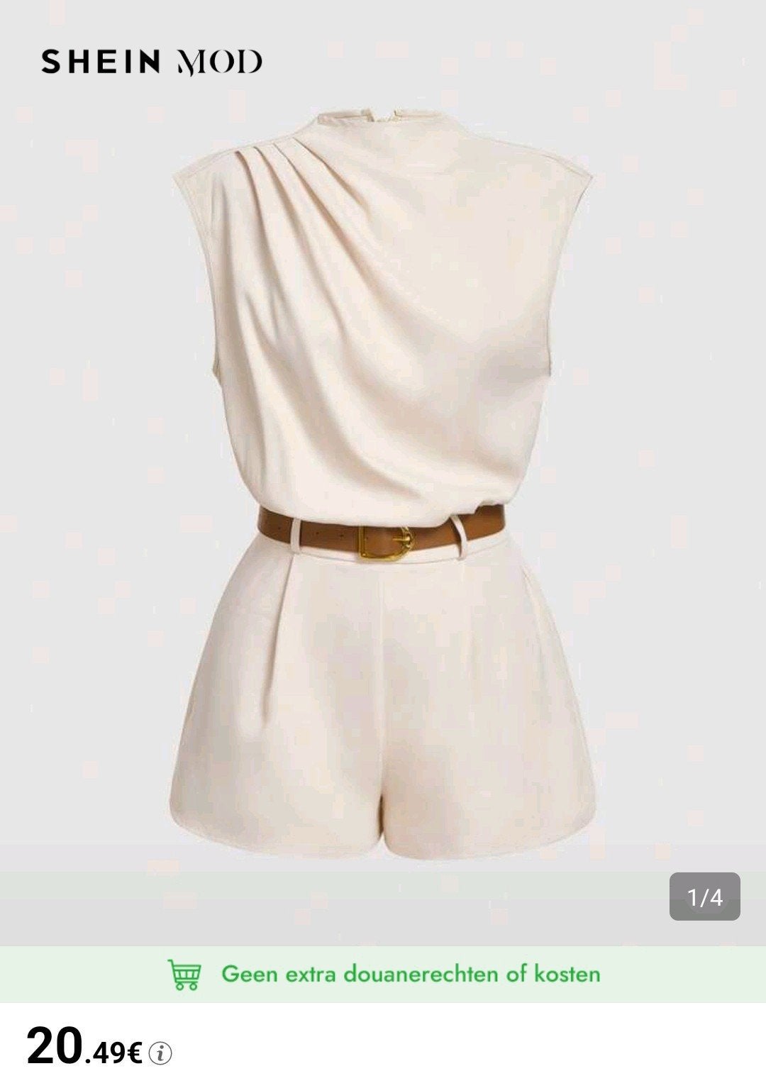 Nieuw Shein Mod Jumpsuit - valt kleiner dan officiële maat, Maat 42/44 (L), Nieuw, Ophalen of Verzenden, SHEIN MOD