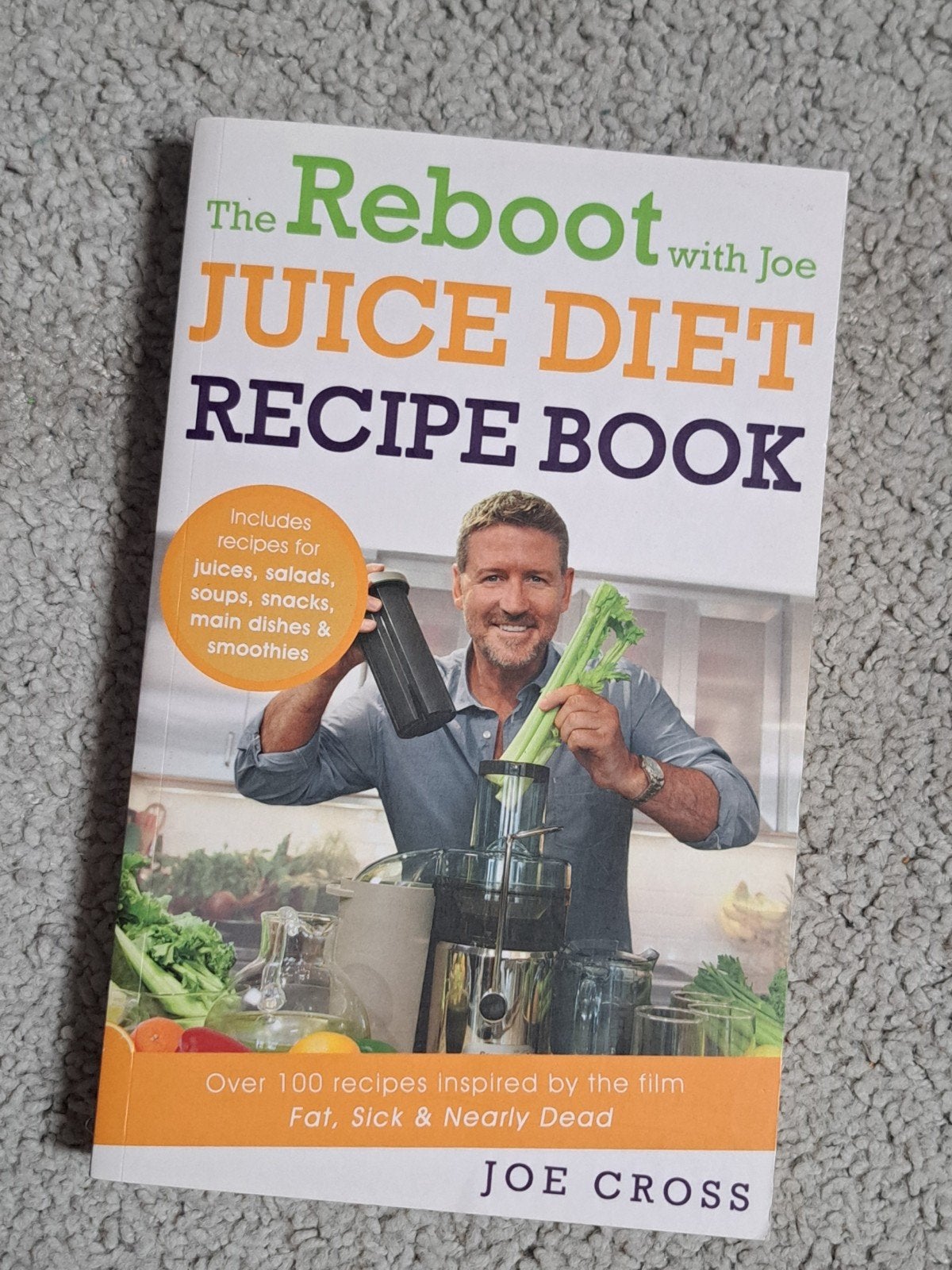 The Reboot with Joe Juice Diet Recipe Book - Joe Cross, Verzenden, Zo goed als nieuw, Dieet en Voeding, Joe Cross