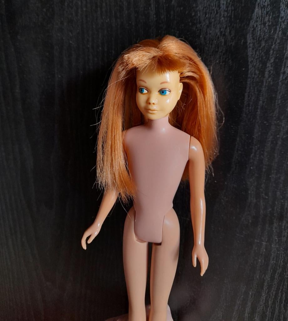 Vintage Barbie Skipper - Rood Haar - 1964 - Japan, Ophalen of Verzenden, Gebruikt, Fashion Doll