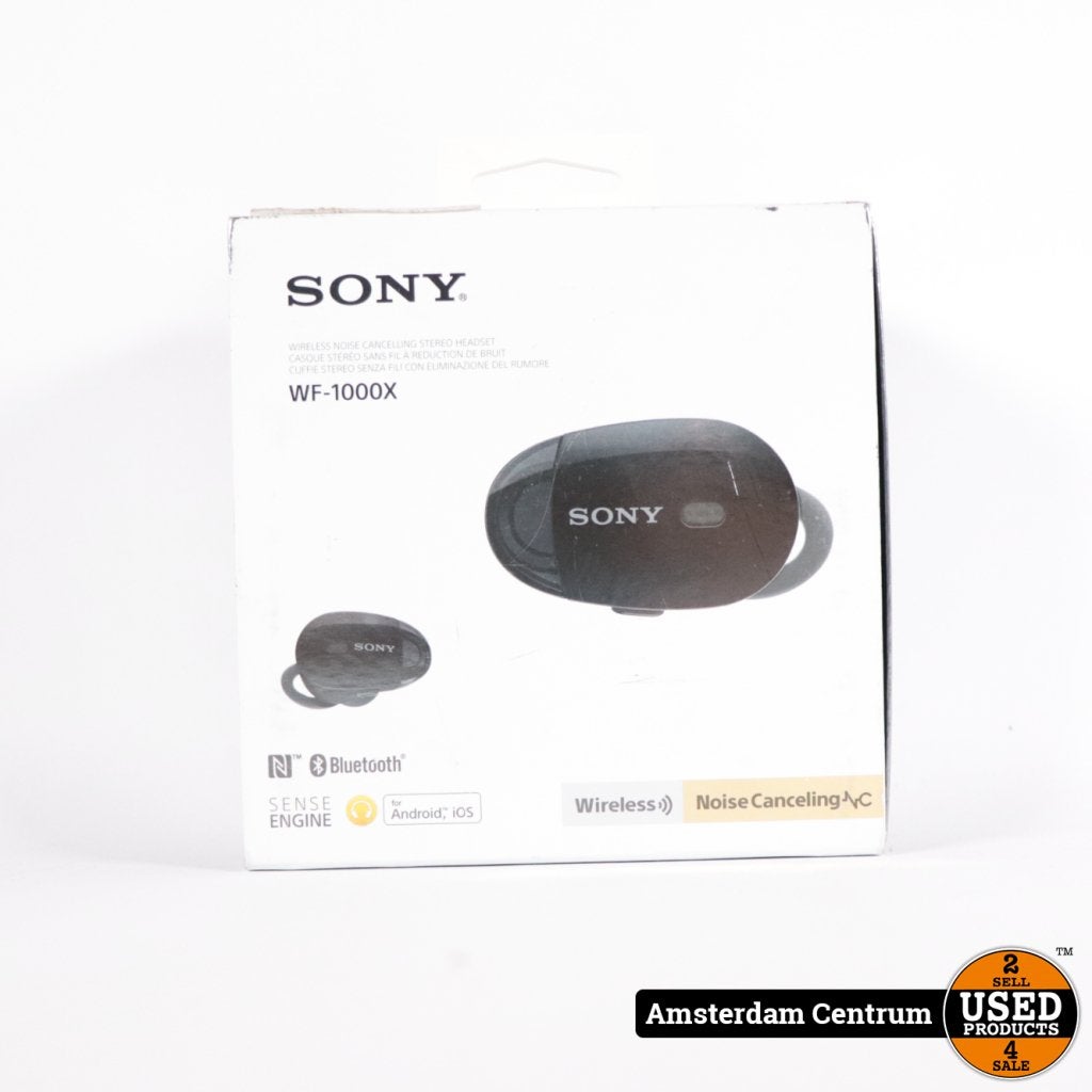 Sony WF-1000X Headphones - Nette staat
