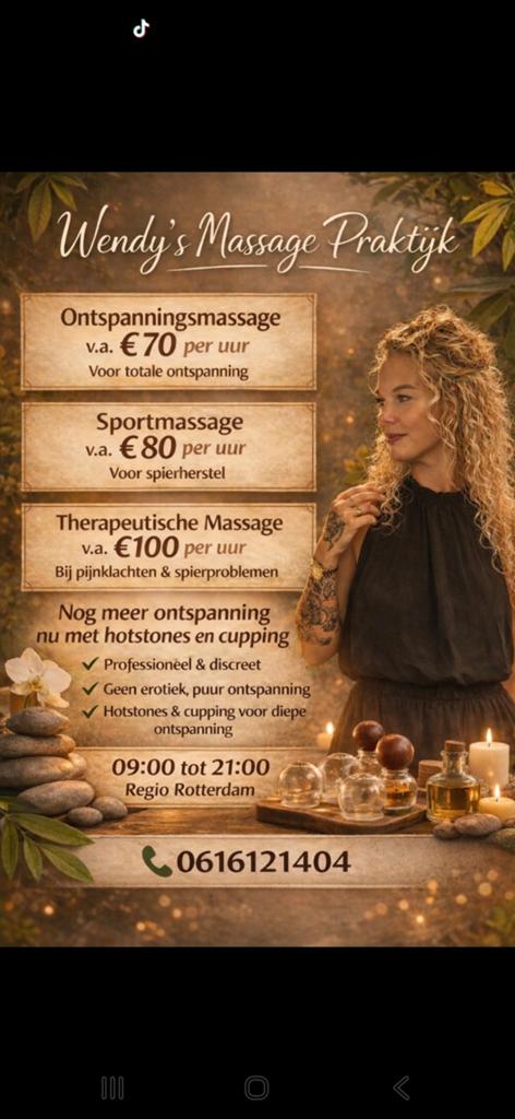 Massage, Ophalen of Verzenden