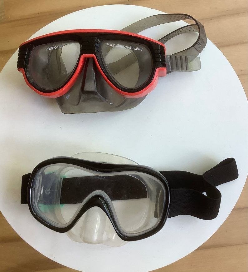 snorkel maskers cq duikbrillen o.a. Fondo Sub, Ophalen of Verzenden, Zo goed als nieuw
