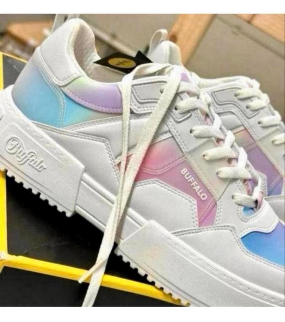 Buffalo RSE V2 Dames sneakers sport-schoenen Multi-wit 41, Wit, Nieuw, Ophalen of Verzenden, Sneakers of Gympen