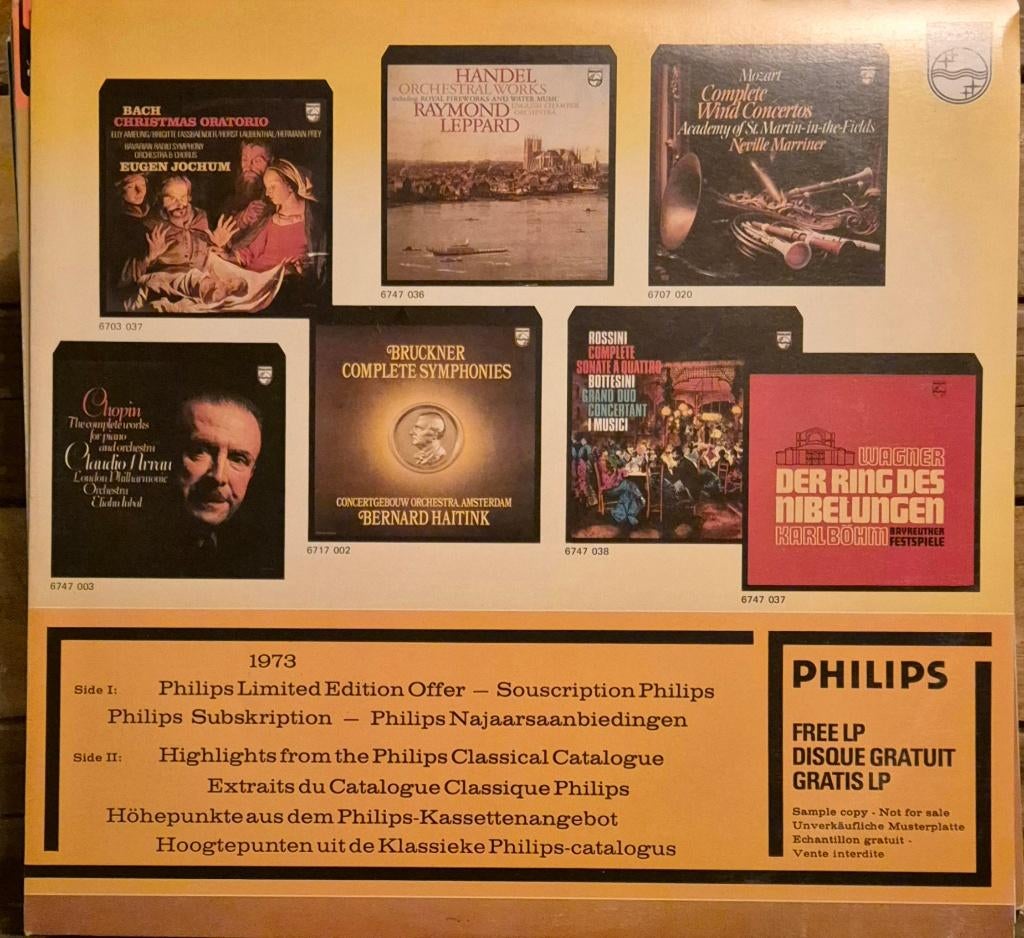 Philips Limited Edition Offer #l075#4V, Gebruikt, Opera of Operette, Ophalen of Verzenden, 12 inch