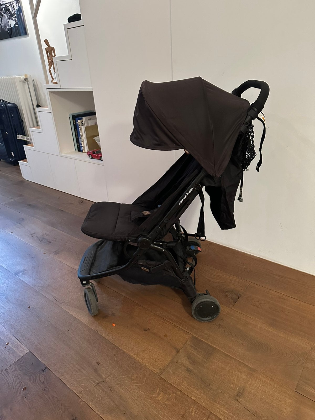 Mountainbuggy Nano V2 complete, zwart, Ophalen, Gebruikt, Overige merken