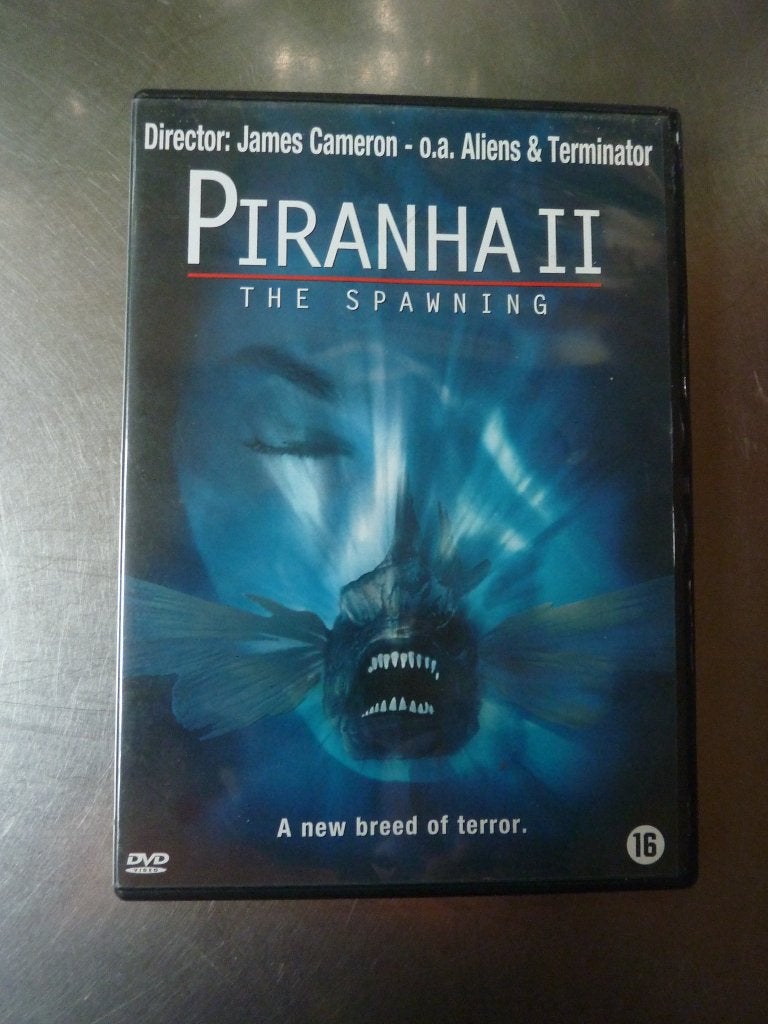 Piranha 2: The Spawning, Vanaf 16 jaar, Ophalen of Verzenden, Zo goed als nieuw