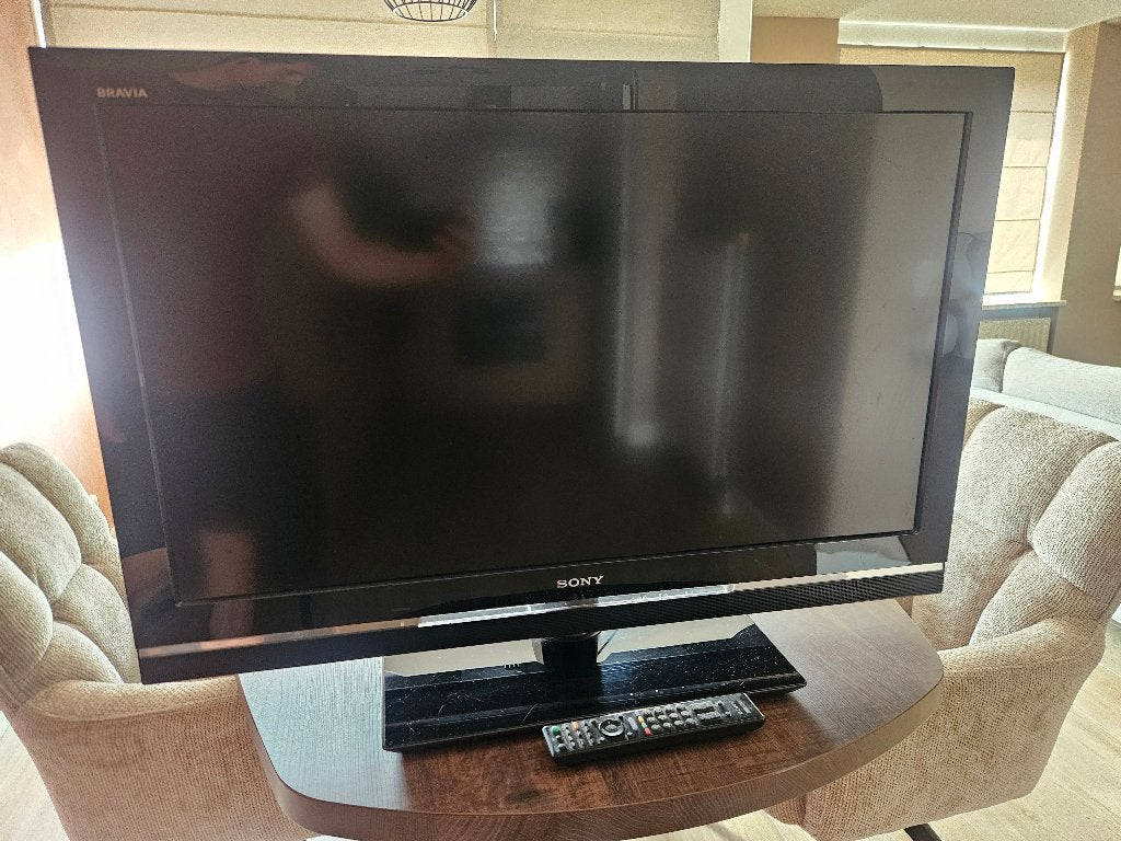 Sony Bravia - KDL -37V5500 - 37 inch(94 cm) scherm, Ophalen, Gebruikt, 50 Hz, LCD