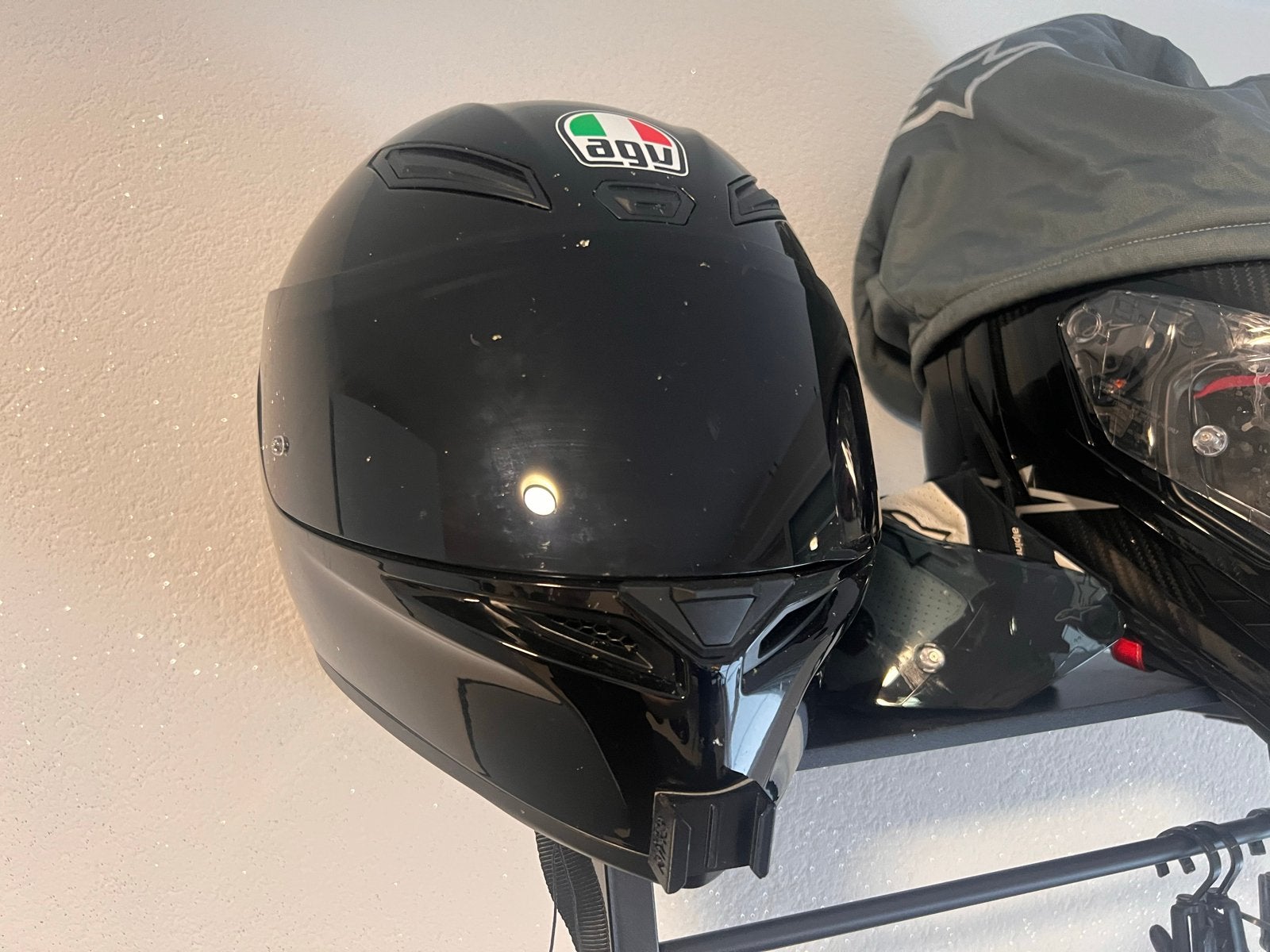 AGV K1S Integraalhelm Maat XL - Gebruikssporen, Motoren, Kleding | Motorhelmen, XL, Ophalen of Verzenden, Tweedehands, Integraalhelm