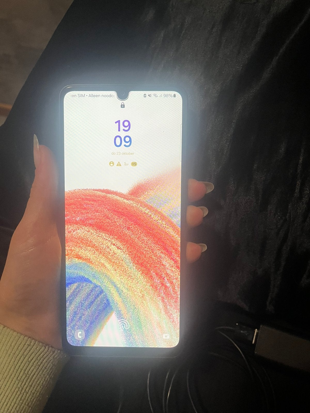 Samsung Galaxy A33 128 GB (inclusief hoesjes), Zwart, Ophalen of Verzenden, Zo goed als nieuw, Zonder abonnement