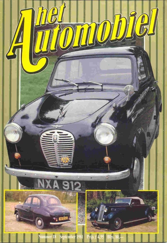 Het Automobiel 18 Ballot, Packard, Corvette, Austin A30, Boeken, Ophalen of Verzenden, Nieuw, Overige merken