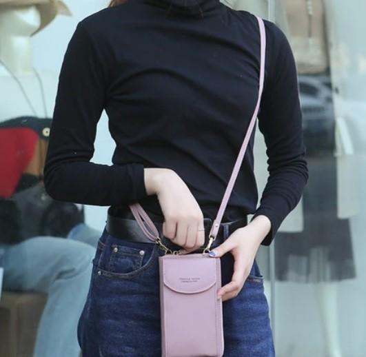Forever Young Mobile Crossbody Elegant Tas NIEUW wandelen, Ophalen of Verzenden, Nieuw, Rood, Schoudertasje