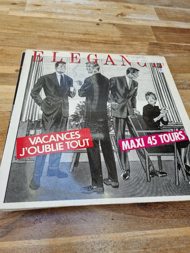 Elegance – Vacances J'oublie Tout (12"), Ophalen of Verzenden, Pop