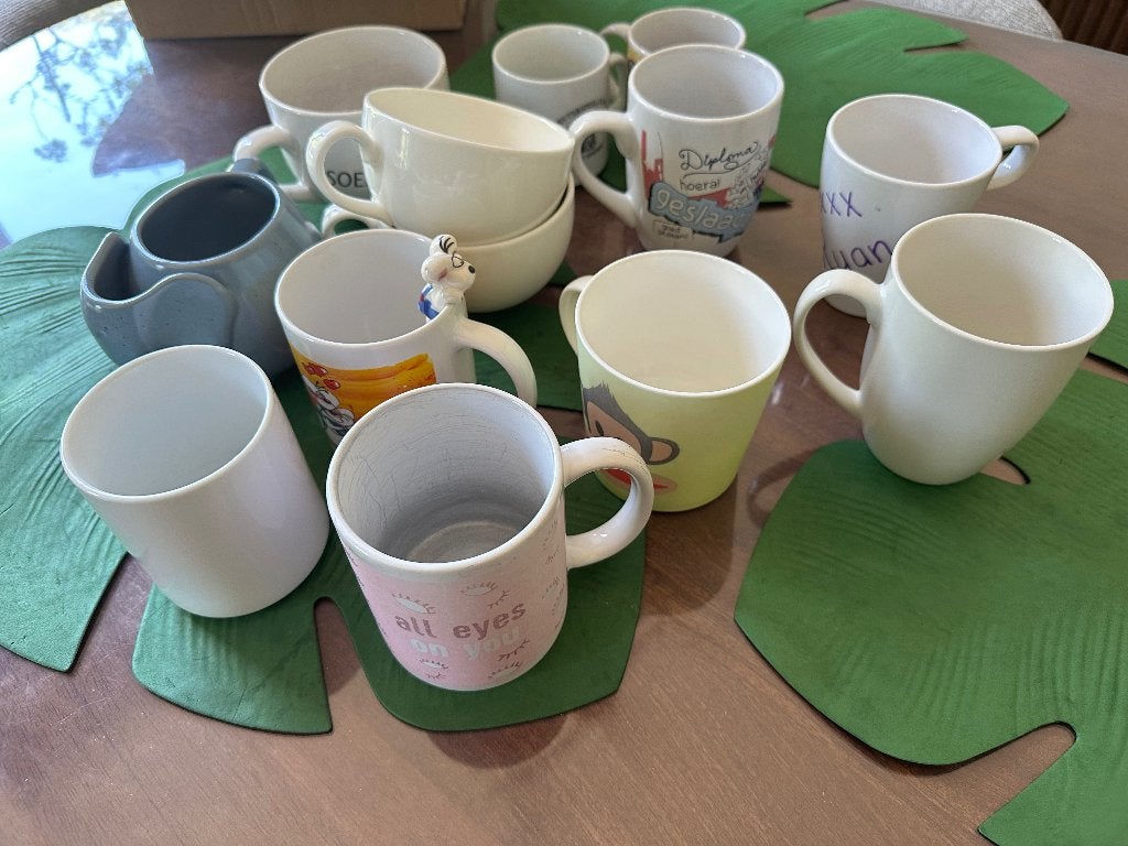 Mokken, Ophalen, Gebruikt, Overige stijlen, Kop(pen) en/of Schotel(s)