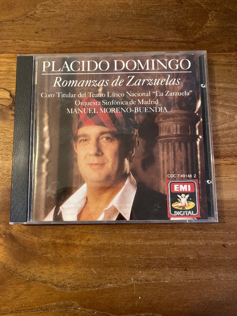 Placido Domingo - Romanzas de Zarzuelas (EMI / Manuel Moreno, Cd's en Dvd's, Verzenden, Opera of Operette, Zo goed als nieuw, Classicisme