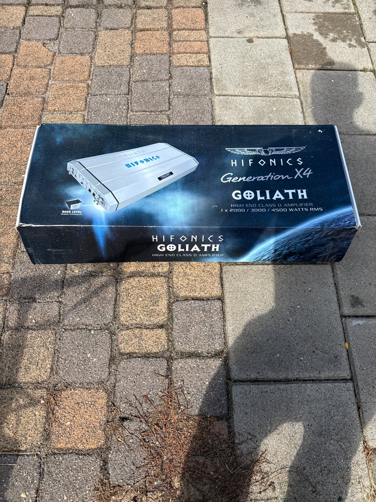 Hifonics Goliath Generation X4 Klasse D Versterker, Ophalen of Verzenden, Overige systemen, 120 watt of meer, Overige merken
