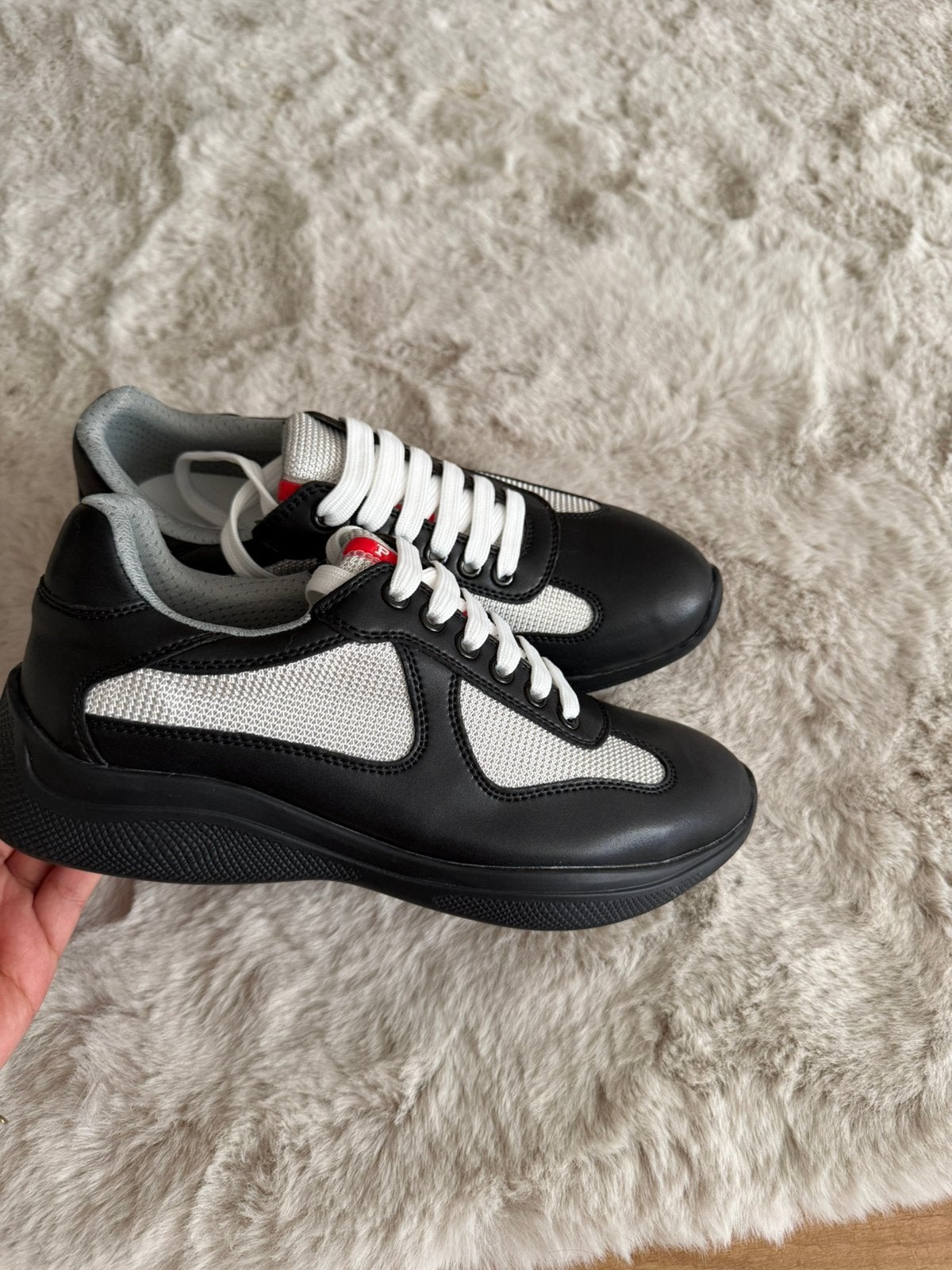Prada cups sneakers, Kleding | Heren, Schoenen, Zwart, Nieuw, Ophalen of Verzenden, Sneakers of Gympen
