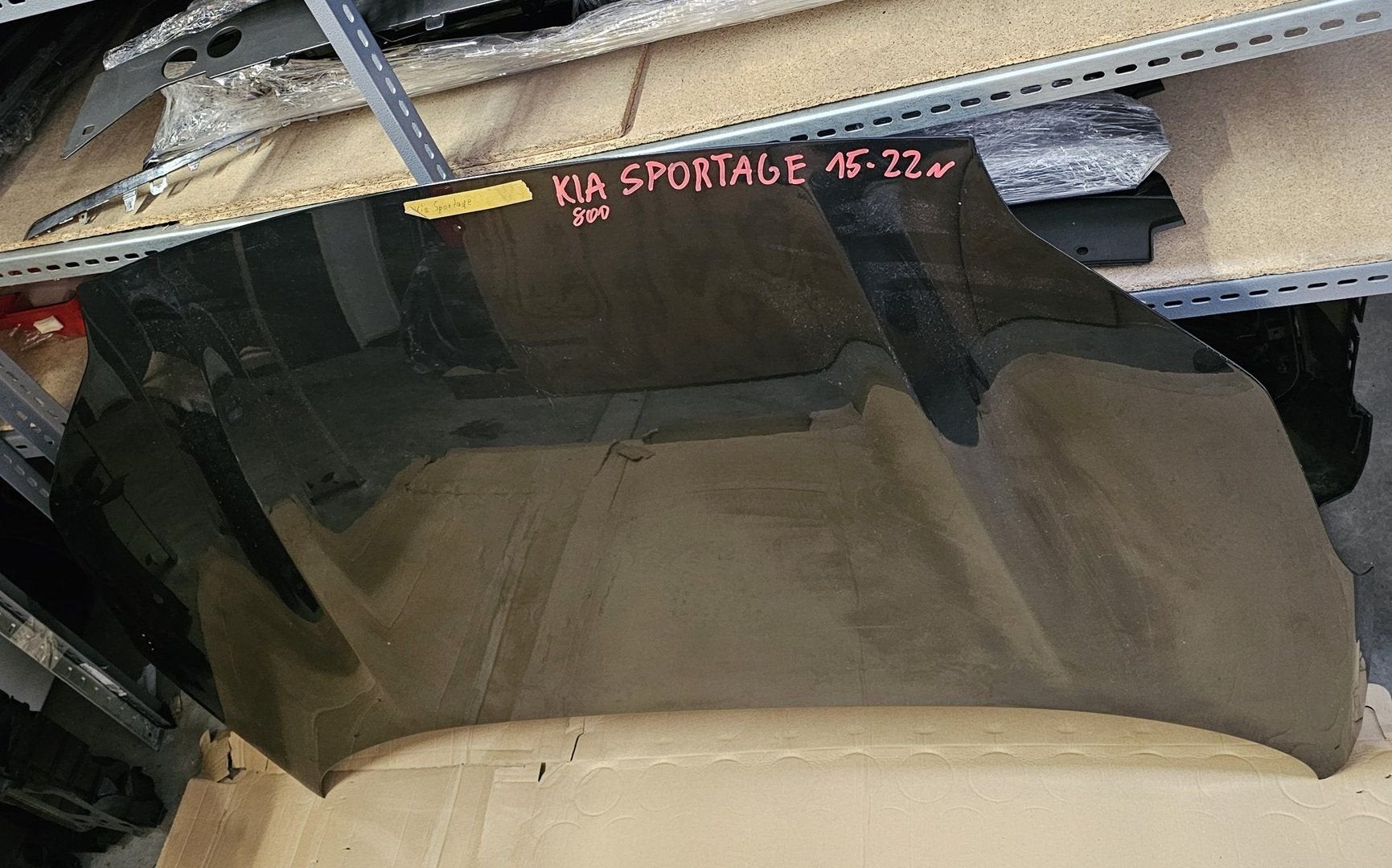 Motorkap Kia Sportage Origineel Motorkap bj.2015-2022 Zwart, Ophalen, Gebruikt, -, Voor