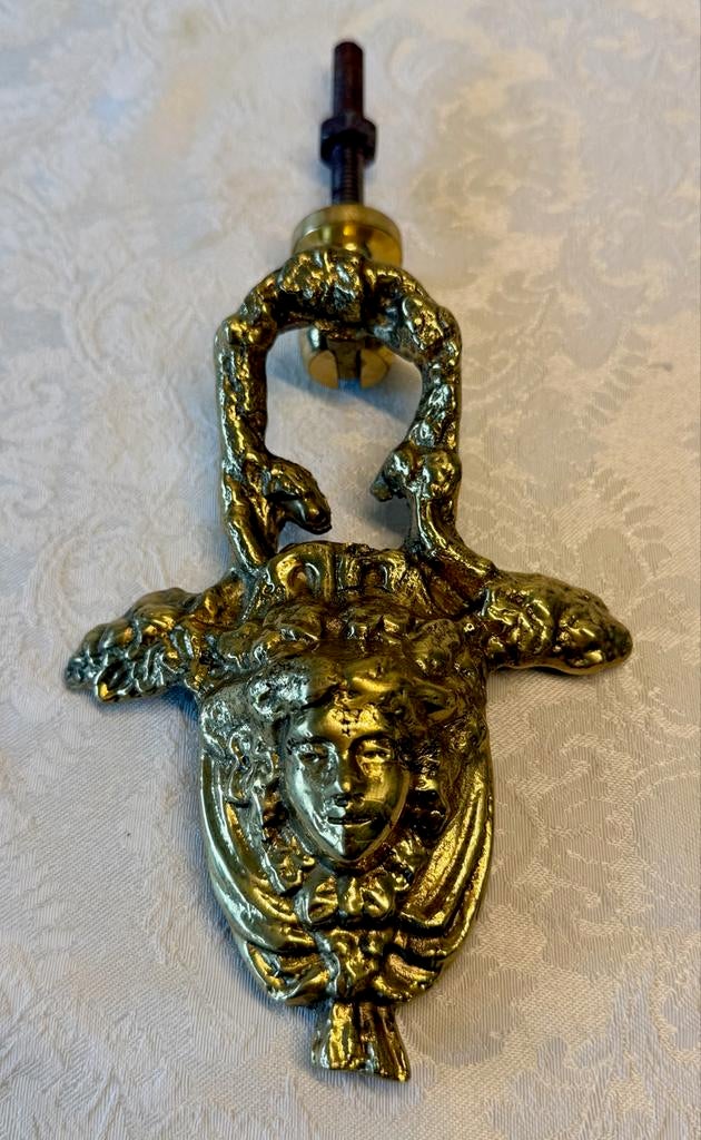 Deurklopper met gezicht, Ophalen of Verzenden, Koper