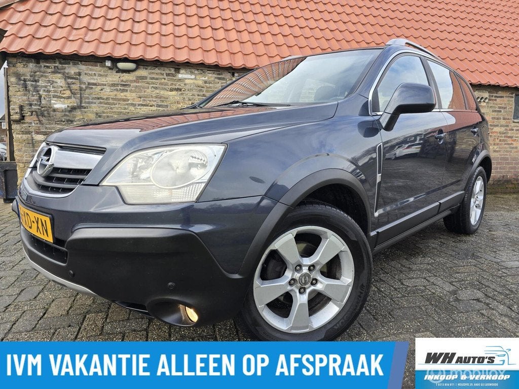 Opel Antara 2.4-16V Enjoy 4x4 | Nette auto | Nwe D-riem, Auto's, Opel, Gebruikt, 4 cilinders, Blauw, Bedrijf
