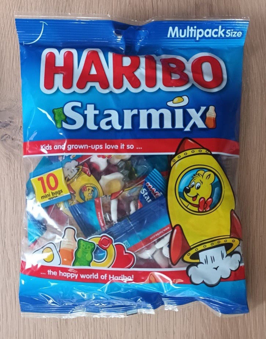 Haribo starmix 10 uitdeelzakjes snoepjes snoep 250g nieuwe, Ophalen of Verzenden