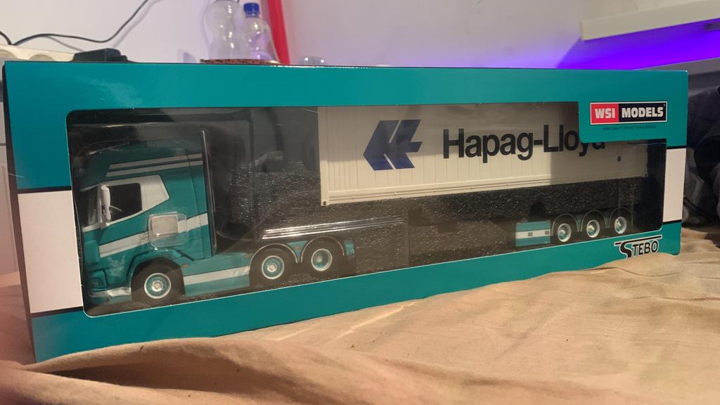 Wsi stebo transport, Hobby en Vrije tijd, Modelauto's | 1:50, Zo goed als nieuw, Bus of Vrachtwagen, Wsi, Ophalen of Verzenden
