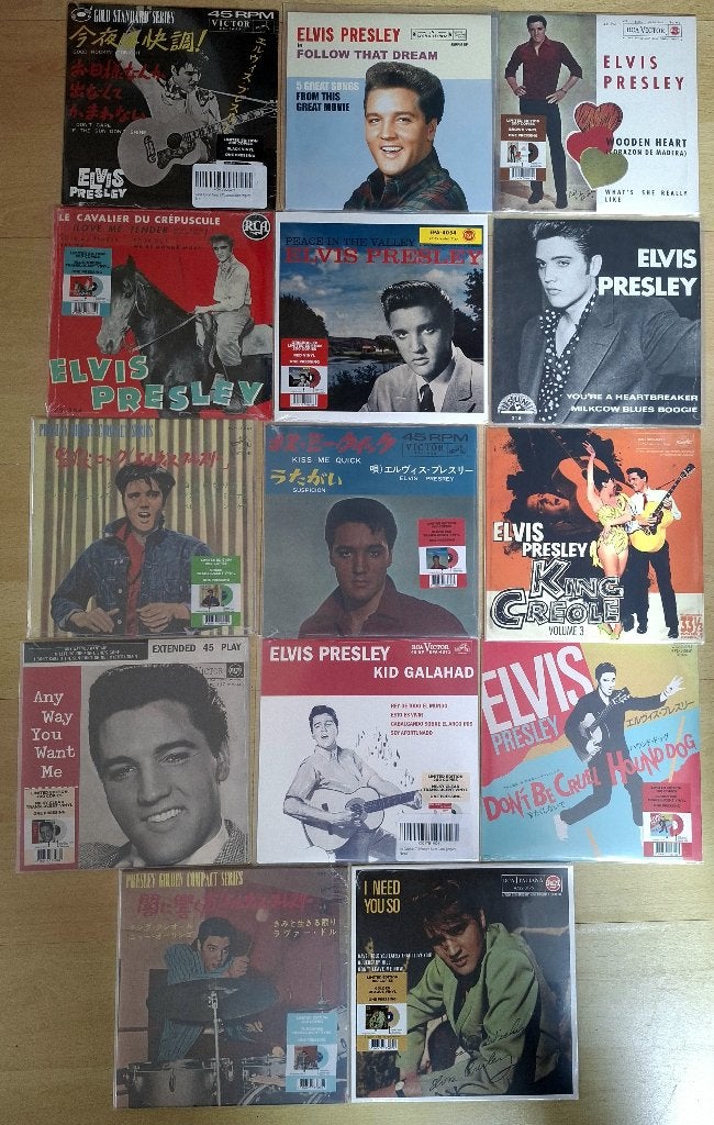 Elvis Presley singles nieuw, Cd's en Dvd's, Geseald, Verzenden, 7 inch, Pop