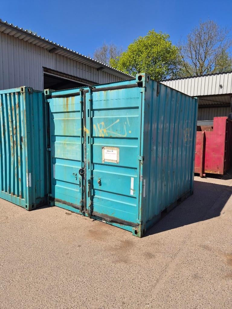 4 stuks zeecontainer 10FT gebruikt, Ophalen