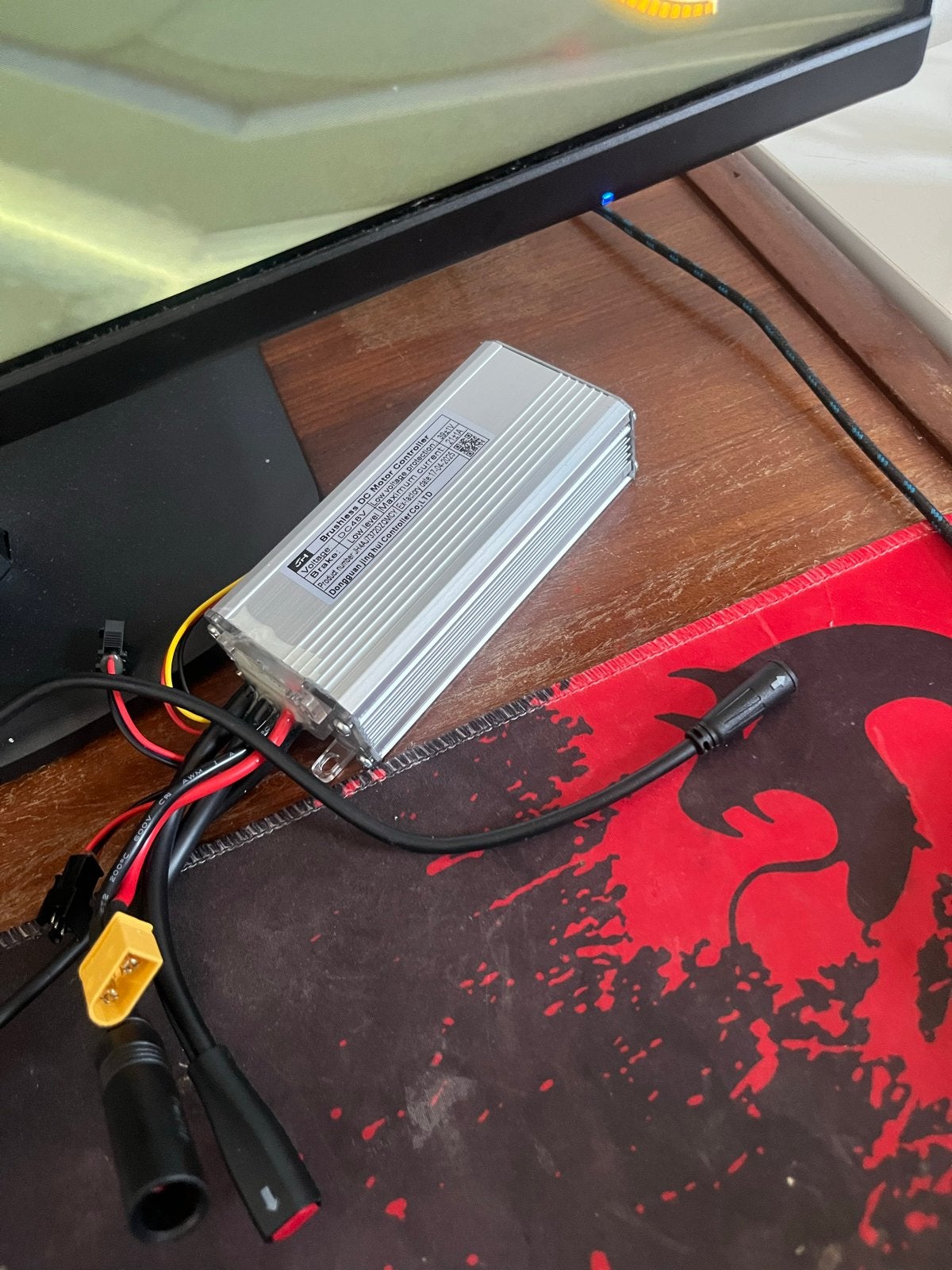 Brushless DC Motor Controller 36V/48V 350W V20 E-bike, Elektrische fiets, Ophalen of Verzenden, Zo goed als nieuw, Motor