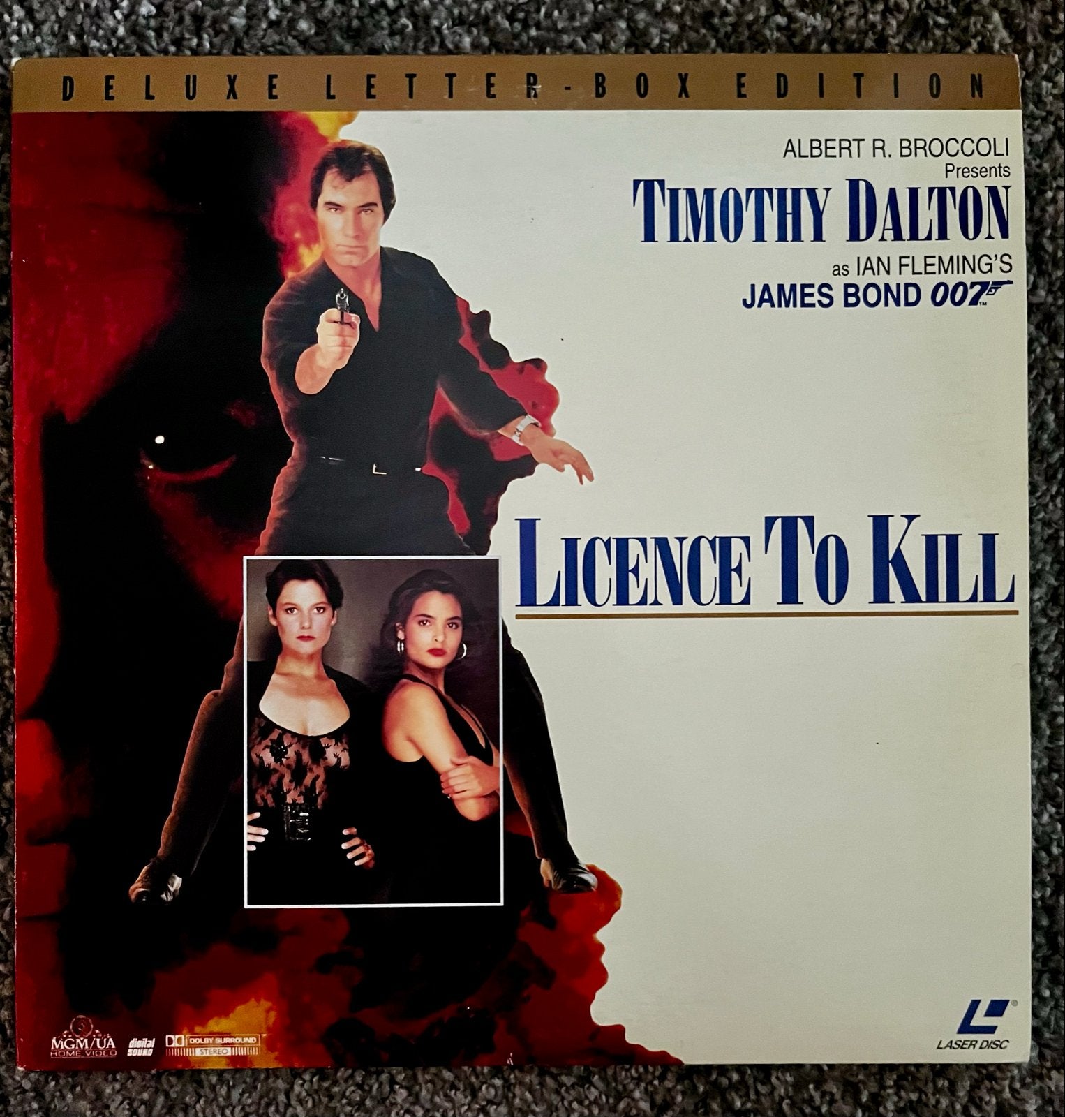 James Bond: Licence To Kill (LaserDisc NTSC), Cd's en Dvd's, Import, Actiethriller, Engels, Ophalen of Verzenden