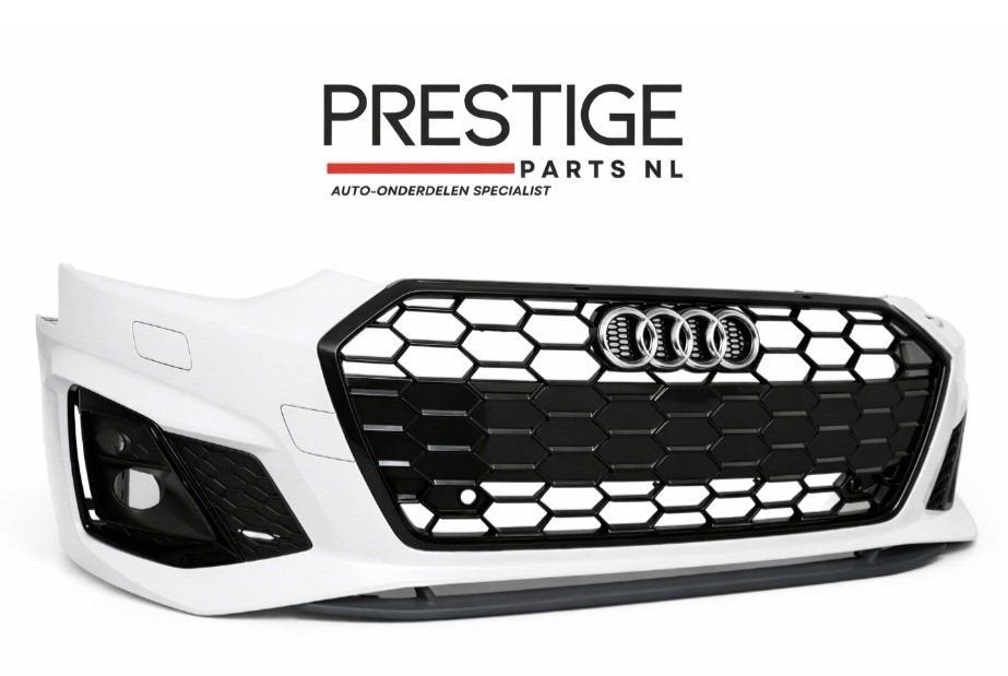Voorbumper Audi A5 B9 F5 8W S-line S5 Facelift 8W6807065AD, Gebruikt, -, Voor, Ophalen of Verzenden