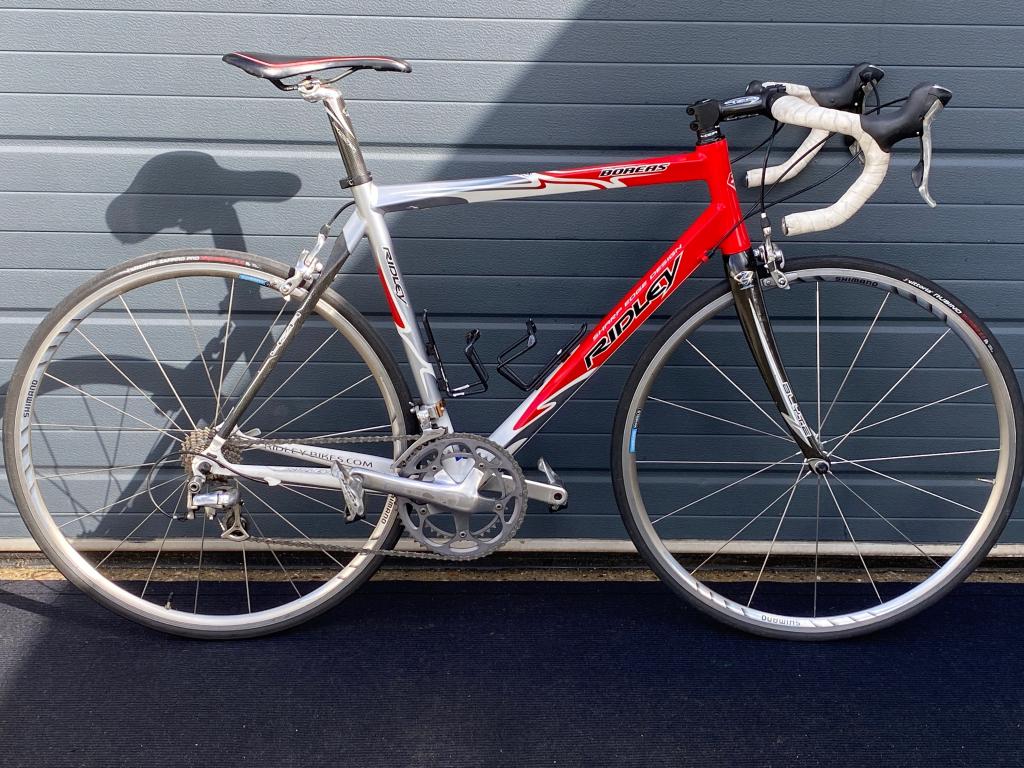 Ridley Boreas H54cm 2x10 ultegra full, 28 inch, Gebruikt, Cleanbikes, Aluminium