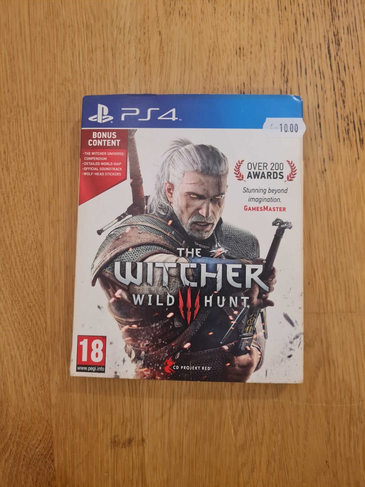 The Witcher 3: Wild Hunt PS4 - Inclusief Bonus Content, Spelcomputers en Games, Vanaf 18 jaar, 1 speler, Support@cdprojektred.com