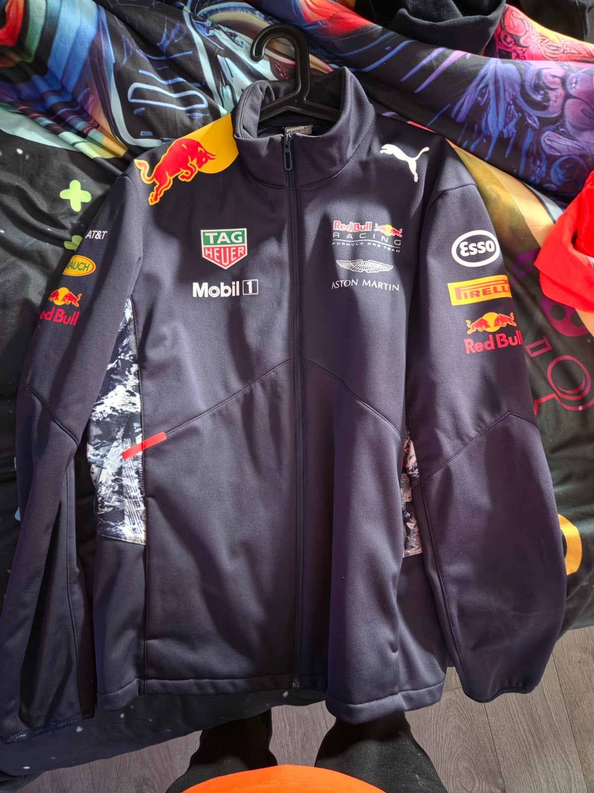 Red Bull Jasje, Ophalen, Zo goed als nieuw, Blauw
