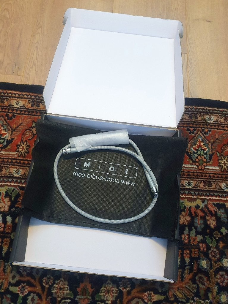 SOTM DCBL-BNC  50ohm 1m, Ophalen of Verzenden, Zo goed als nieuw, Minder dan 2 meter, Overige kabels