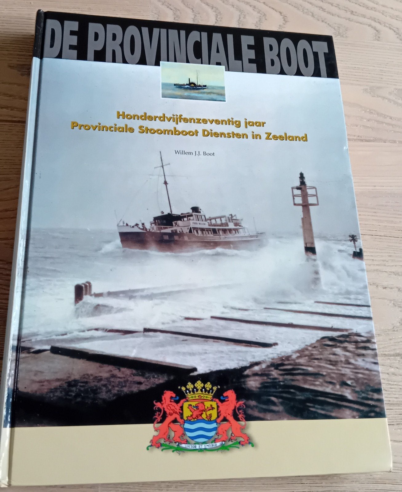 De Provinciale Boot  -   Willem J.J. Boot, Ophalen, Zo goed als nieuw, Motorboot, Boek of Tijdschrift