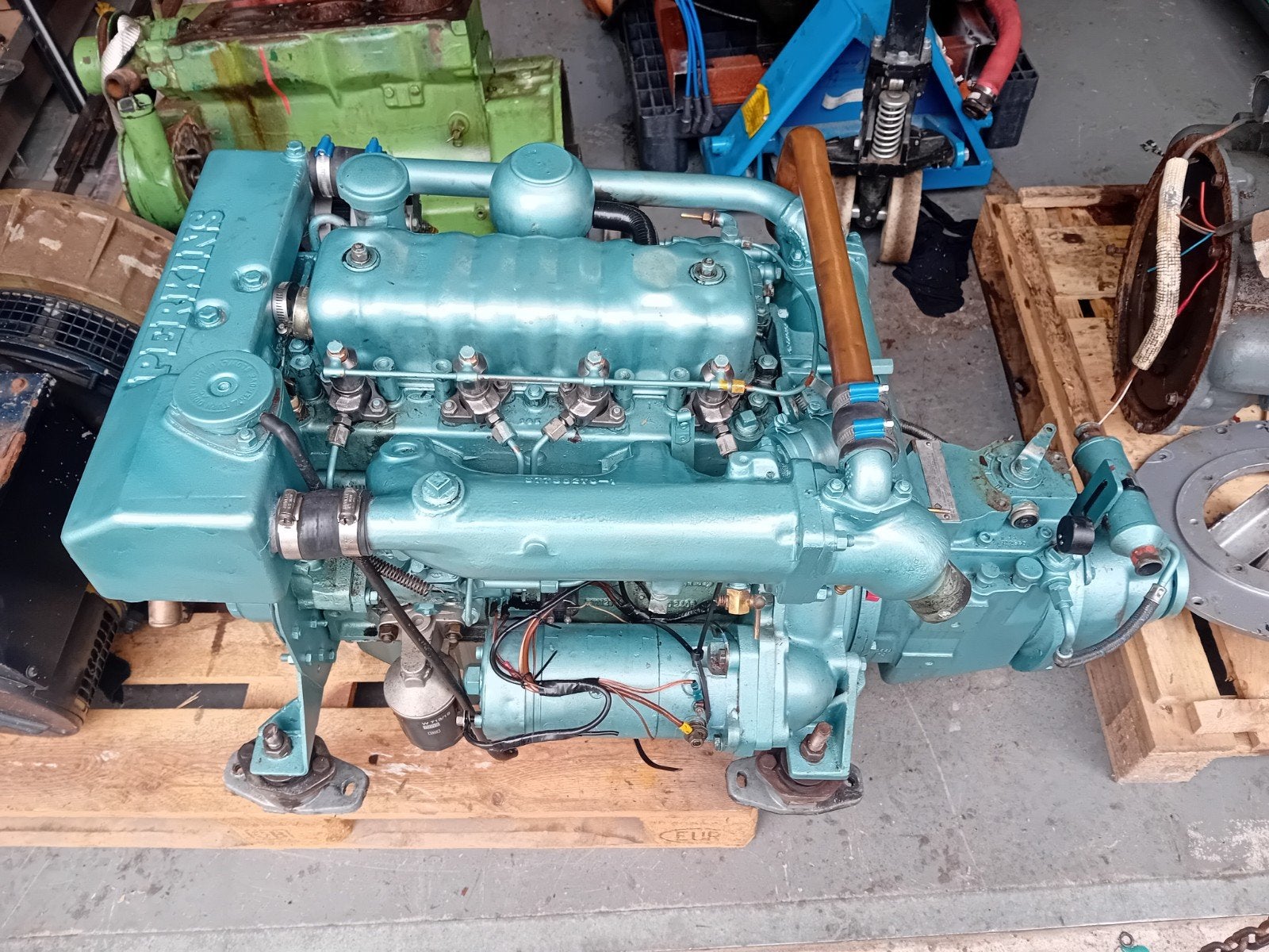 gereviseerde perkins 4108, Binnenboordmotor, ., Diesel, Ophalen of Verzenden
