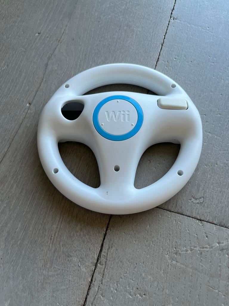 Wii Stuurwiel - Wit - Perfect voor racegames, Spelcomputers en Games, Spelcomputers | Nintendo Consoles | Accessoires, Ophalen of Verzenden