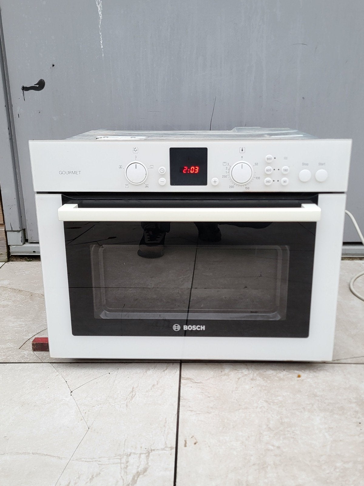 LUXE BOSCH COMBI OVEN COMBI MAGNETRON, Witgoed en Apparatuur, Ovens, Ophalen of Verzenden, Zo goed als nieuw, Hete lucht
