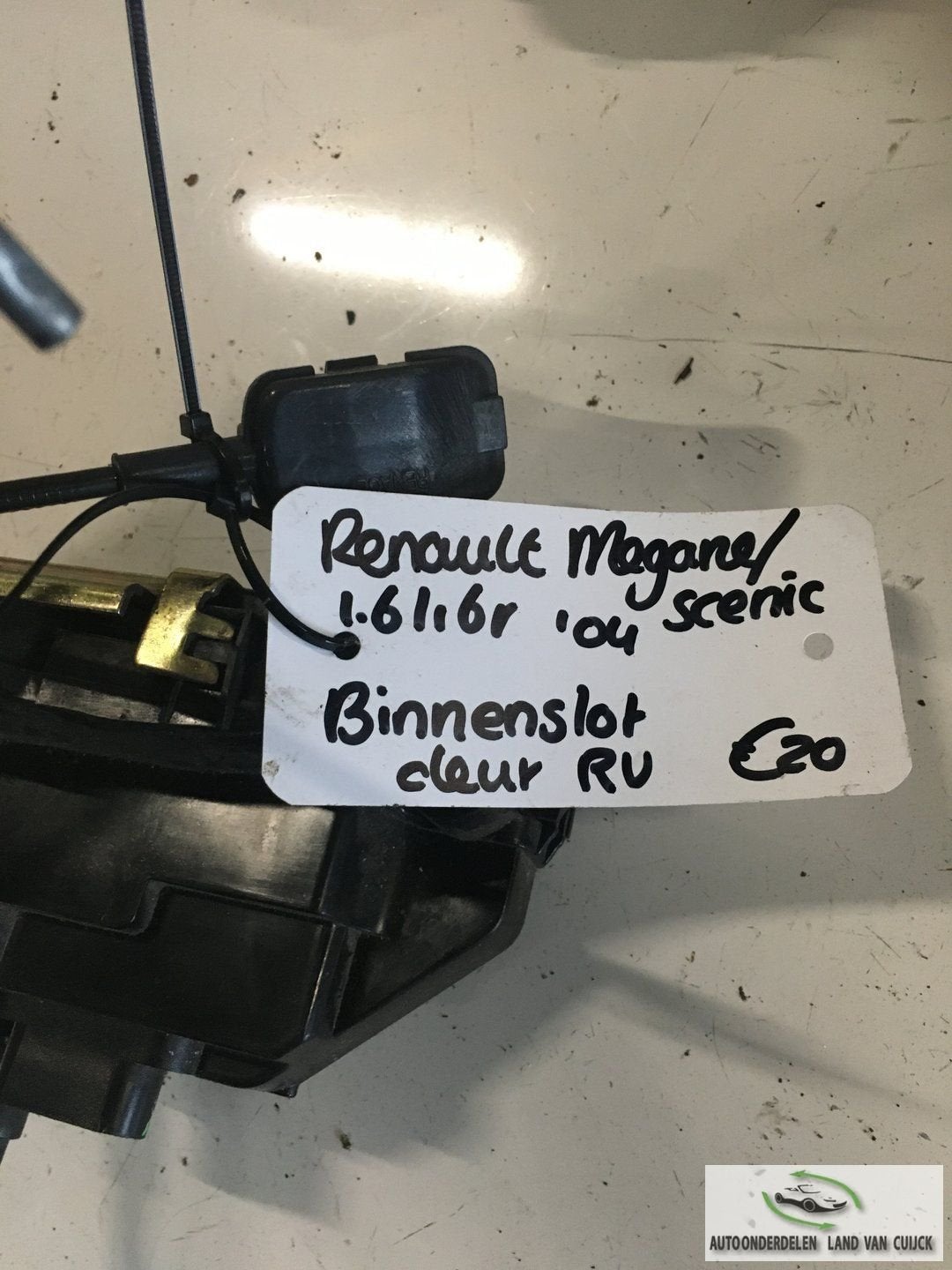Renault Megan scenic 2004 Portierslot Rechtsvoor of Rechtsac, Auto-onderdelen, Gebruikt, -, -, Ophalen of Verzenden
